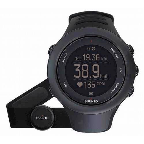 Image of Suunto Ambit3 Sort plast med stål krans quartz multifunktion Unisex ur, model SS020678000